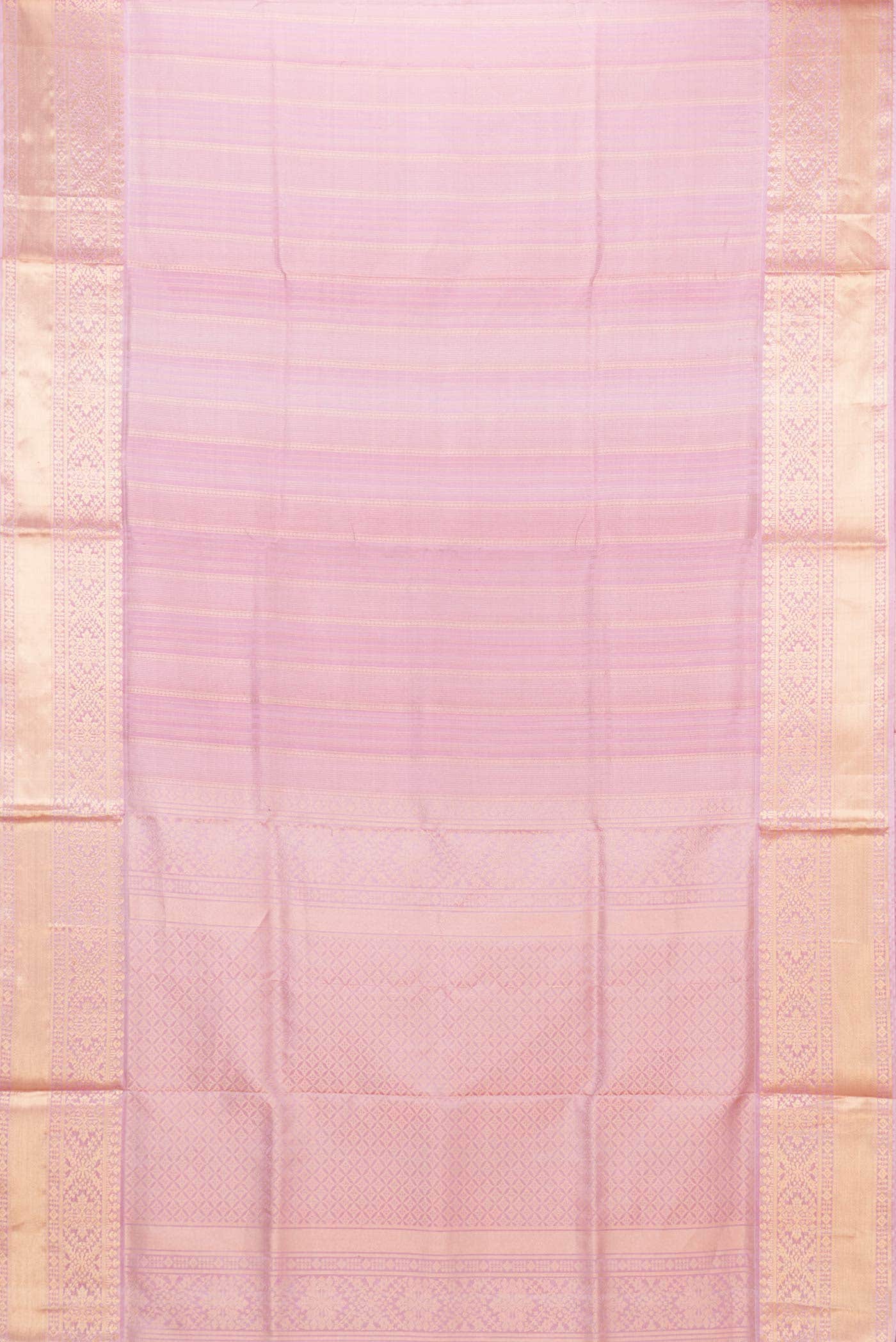 Pink Dual Tone Soft Silk Saree