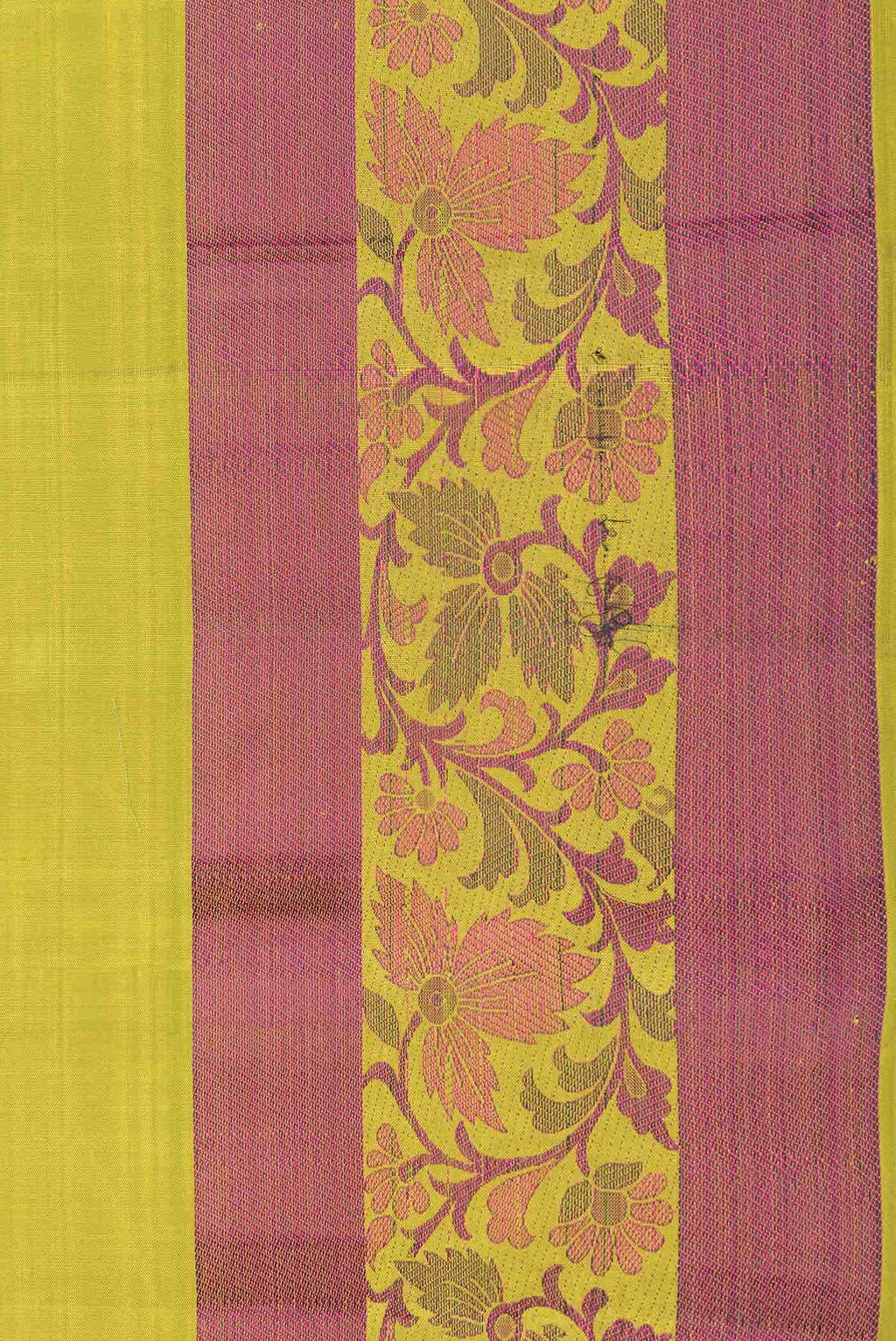 Green Dual Tone Kanchipuram Silk Saree