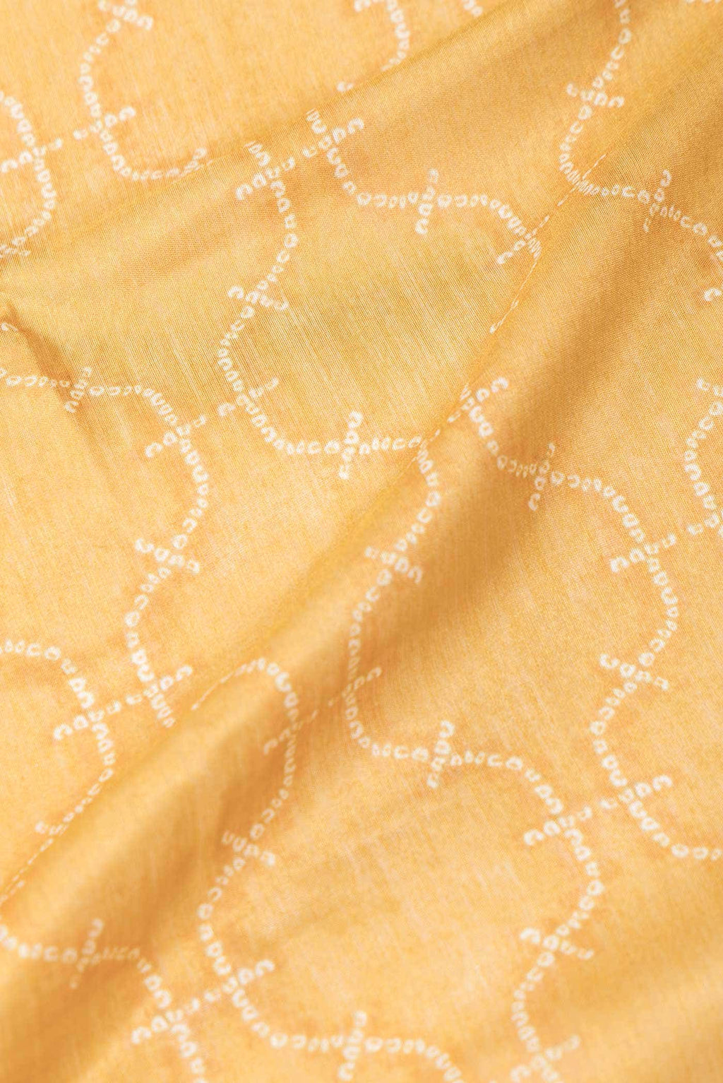 Mustard Dual Tone Tussar Silk Saree
