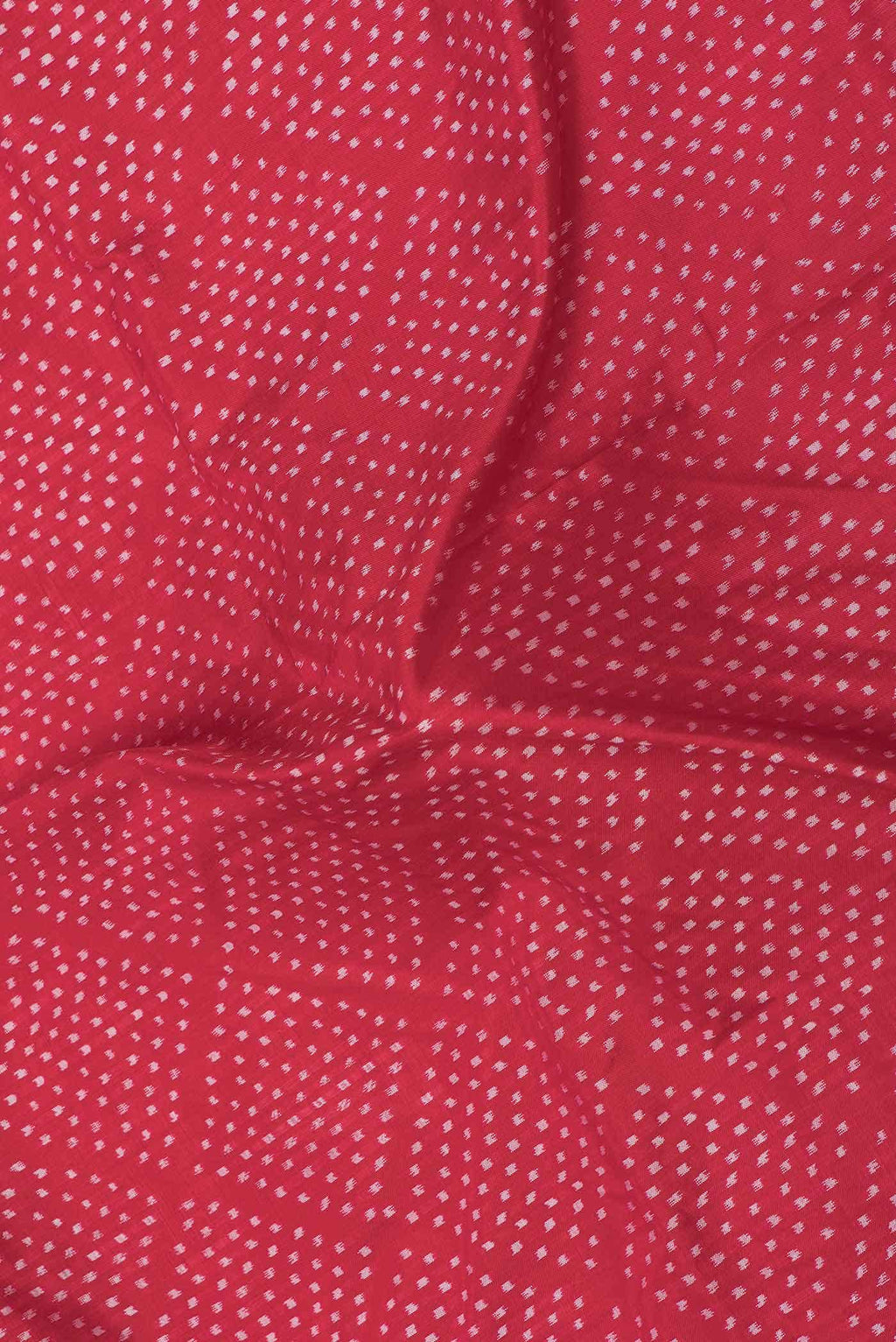 Dark Pink Dual Tone Double Ikat Saree