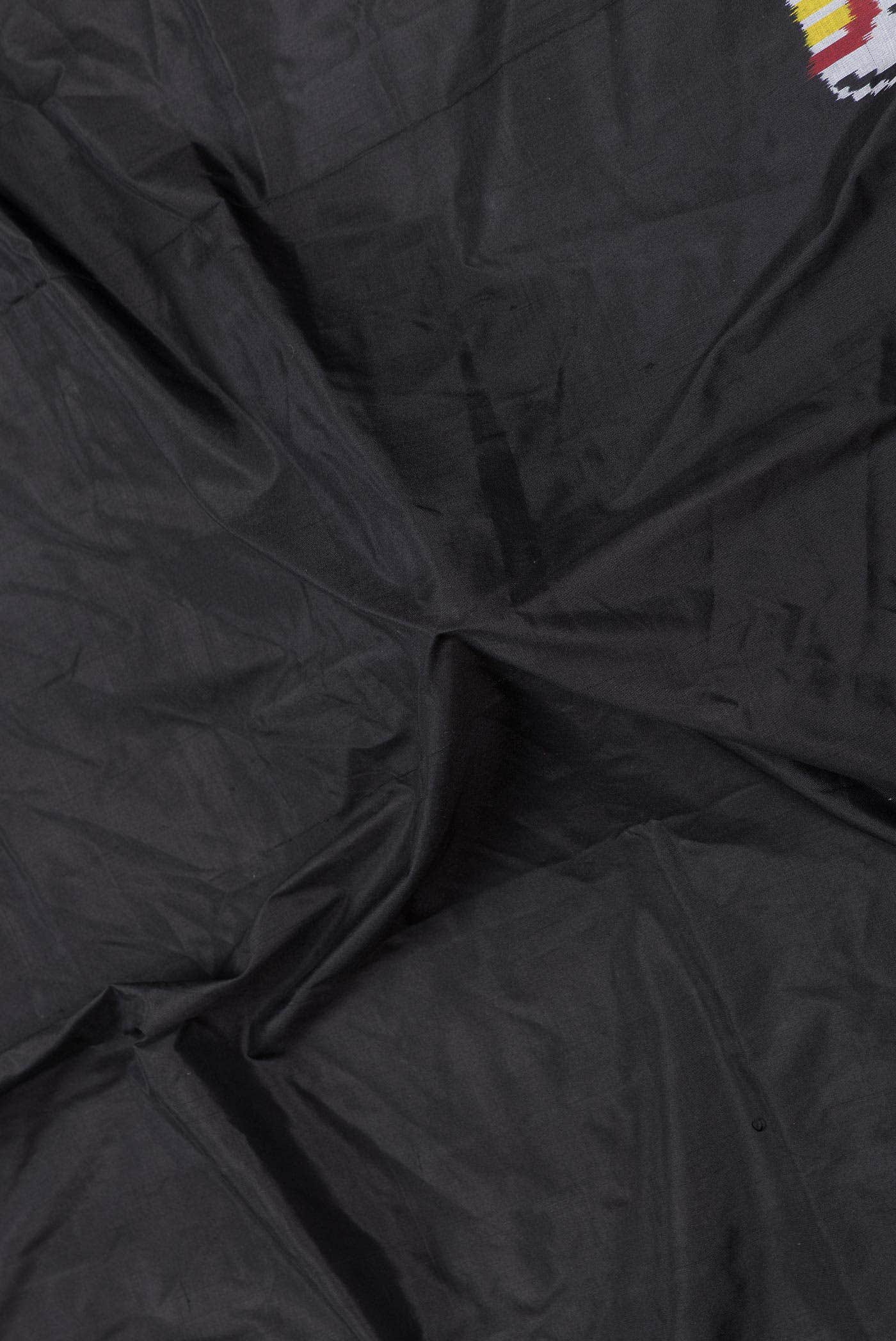 Black Dual Tone Double Ikat Saree