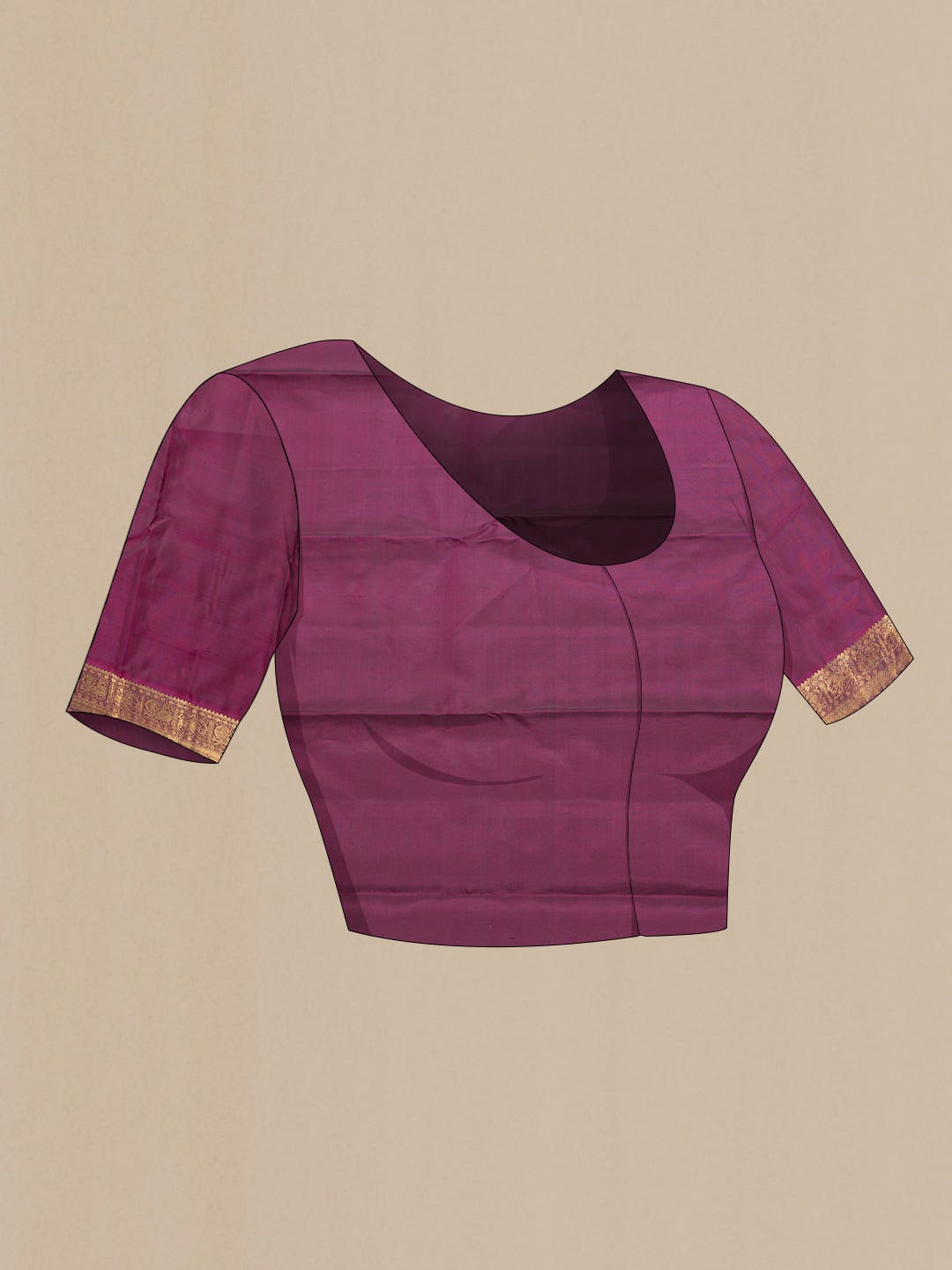 Peacock Blue Dual Tone Kanchipuram Silk Saree