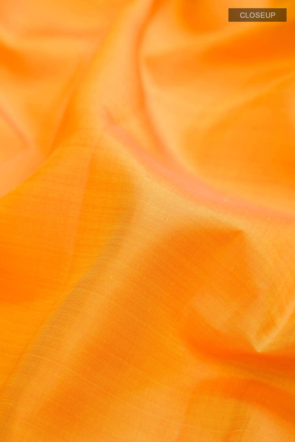 Orange Kanchipuram Silk Saree