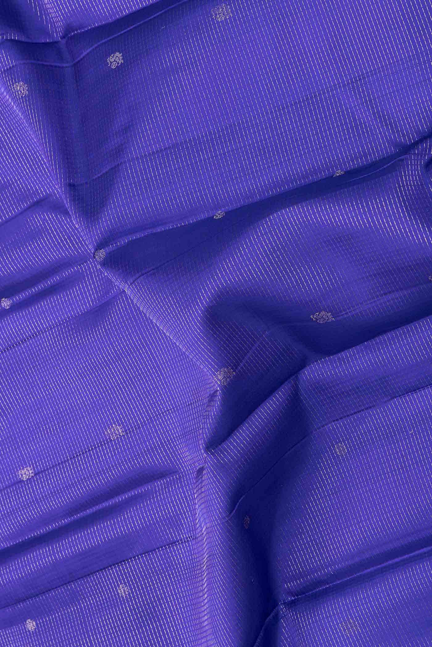 Royal Blue Dual Tone Soft Silk Saree