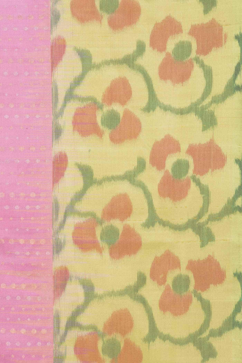 Dark Pink Dual Tone Soft Silk Saree