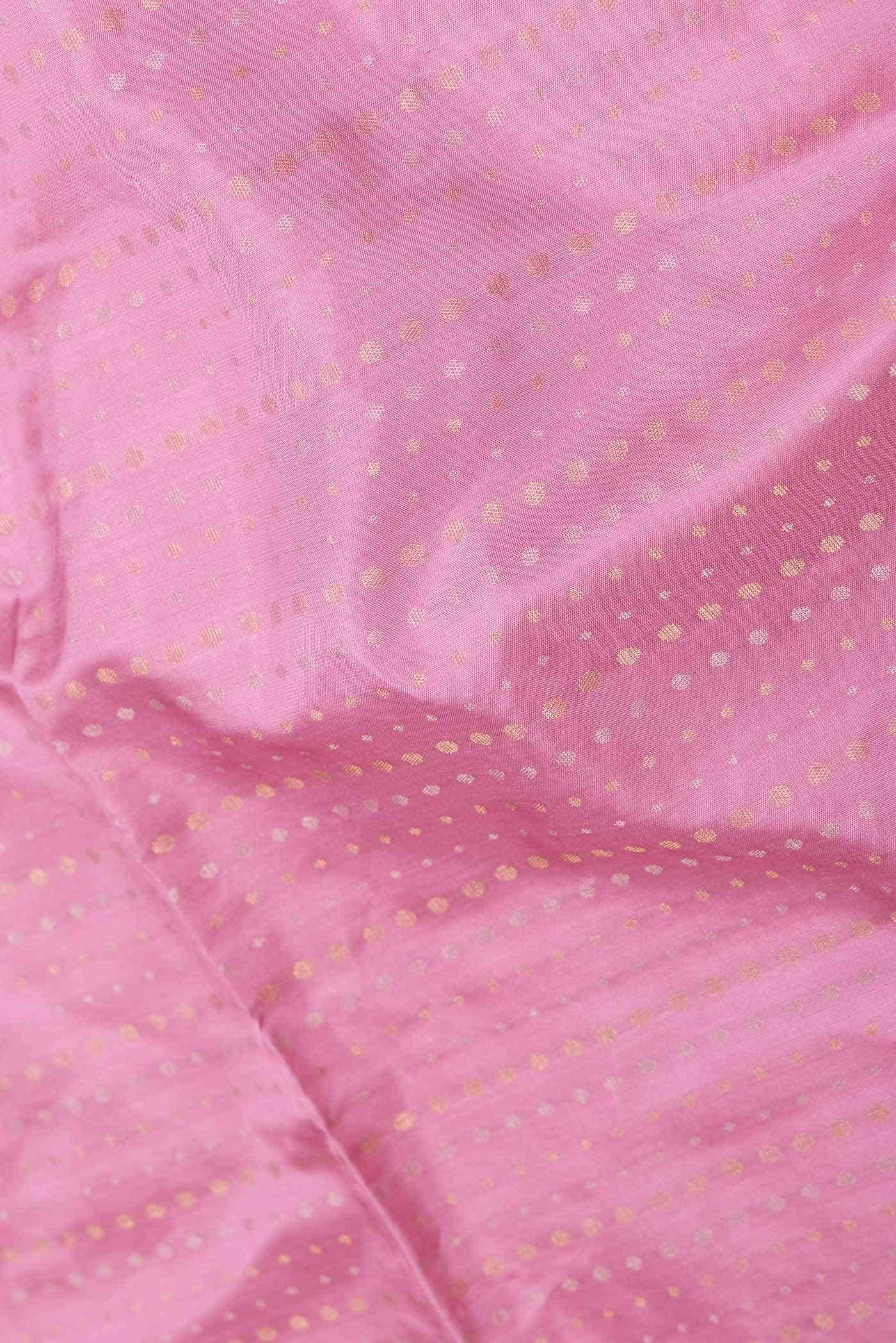 Dark Pink Dual Tone Soft Silk Saree