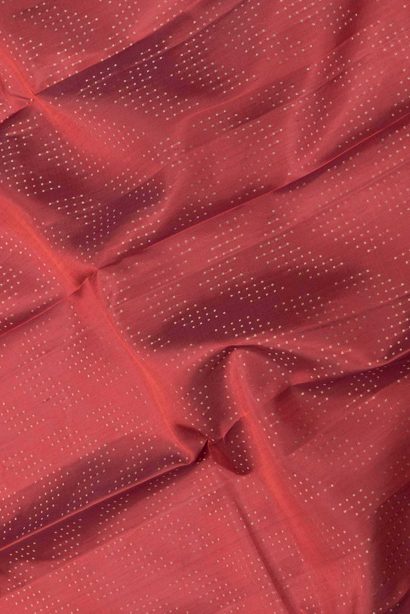 Maroon Dual Tone Soft Silk Saree