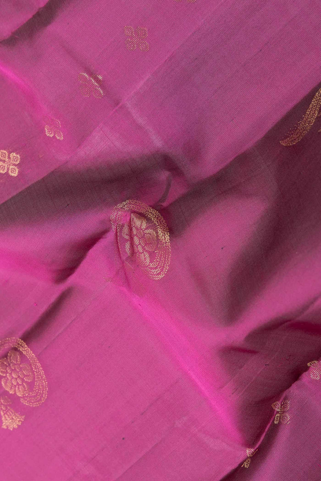 Burgundy Dual Tone Kanchipuram Silk Saree