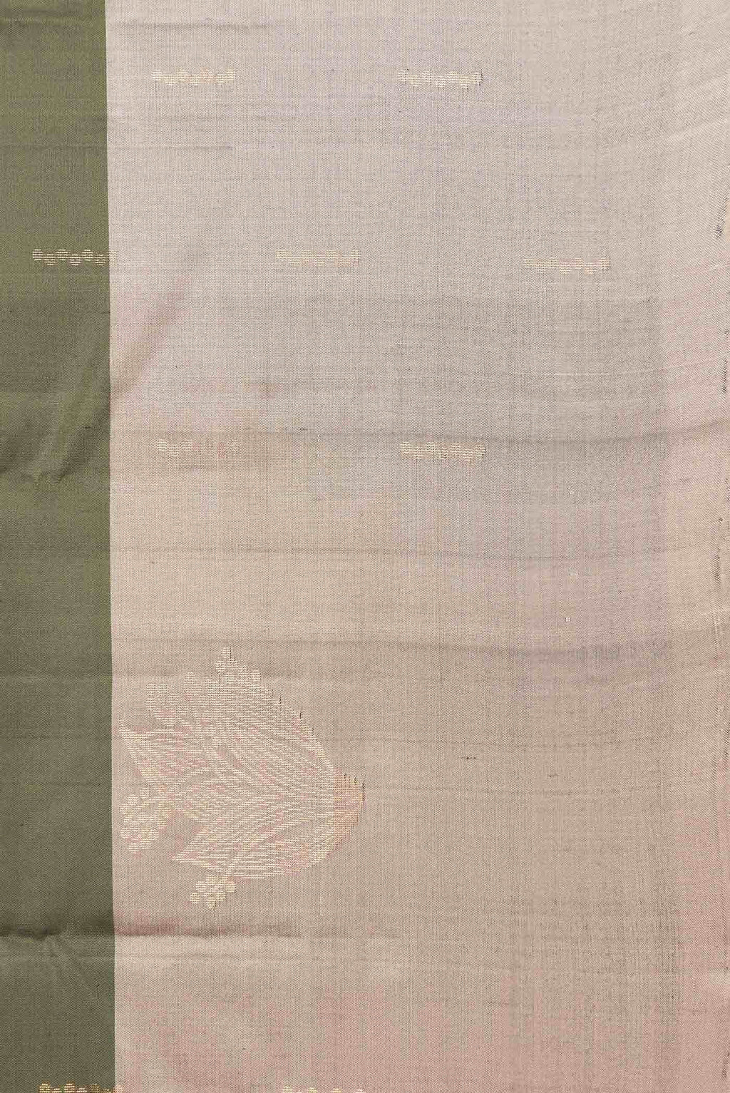 Green Dual Tone Kanchipuram Silk Saree