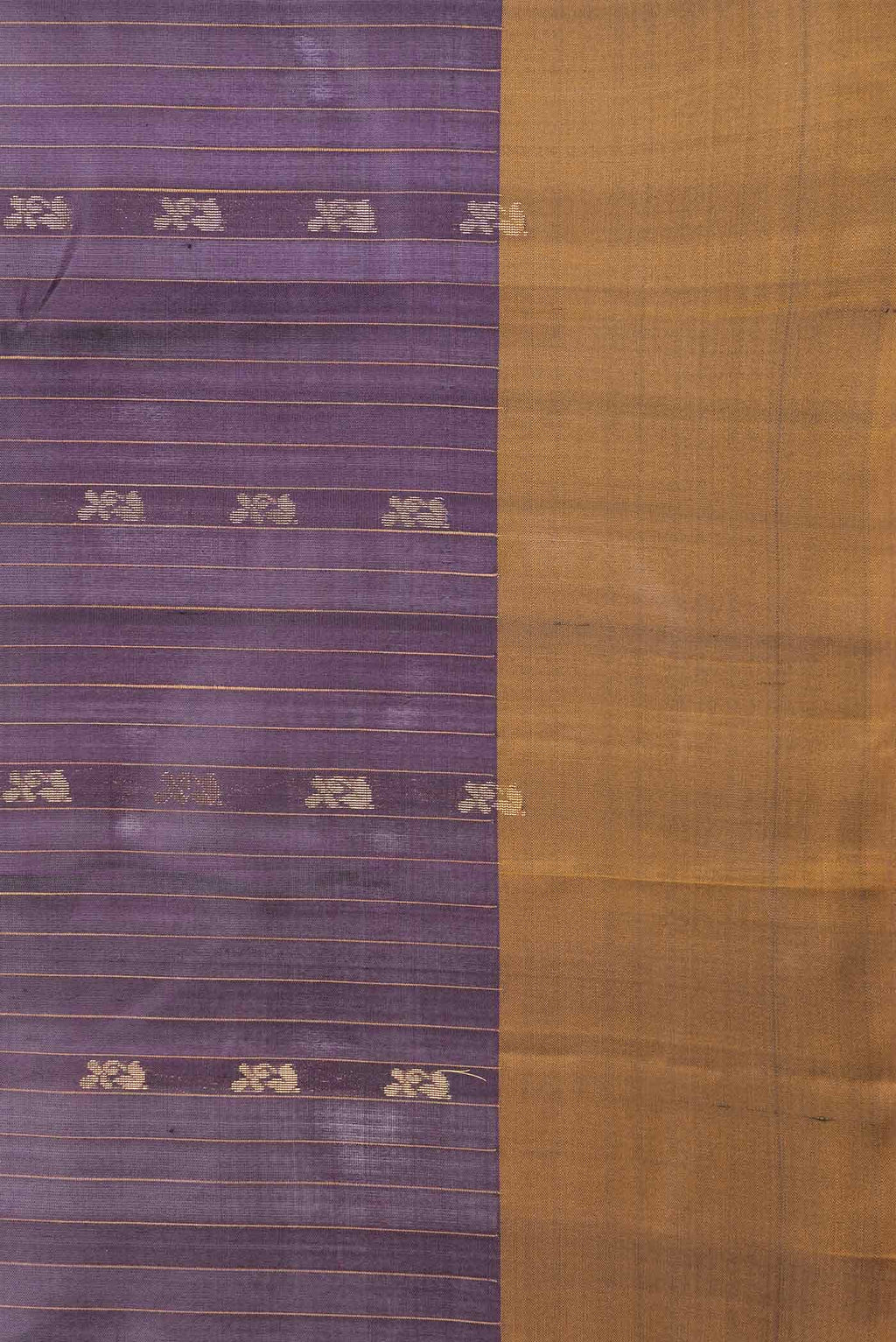 Burgundy Dual Tone Kanchipuram Silk Saree