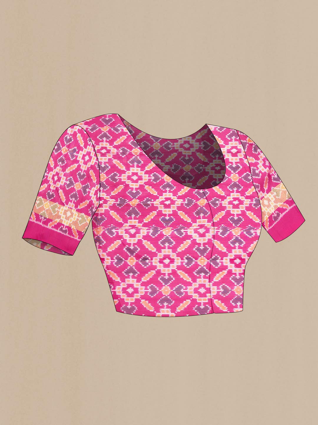 Navy Blue Dual Tone Kanchipuram Silk Saree