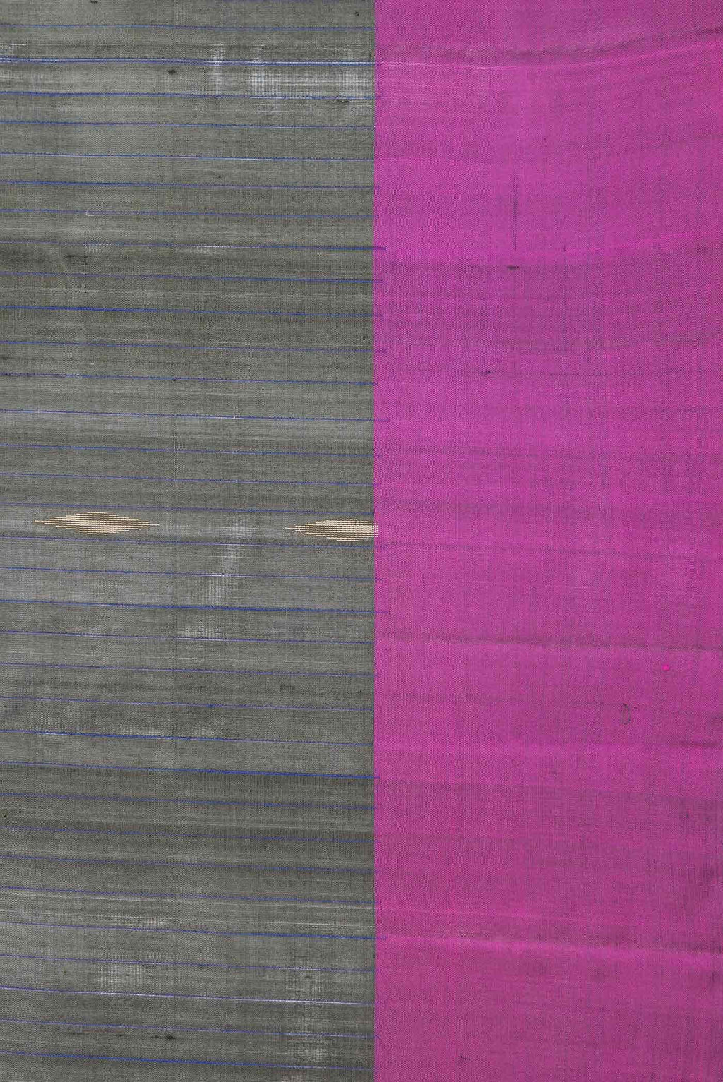 Bottle Green Dual Tone Kanchipuram Silk Saree