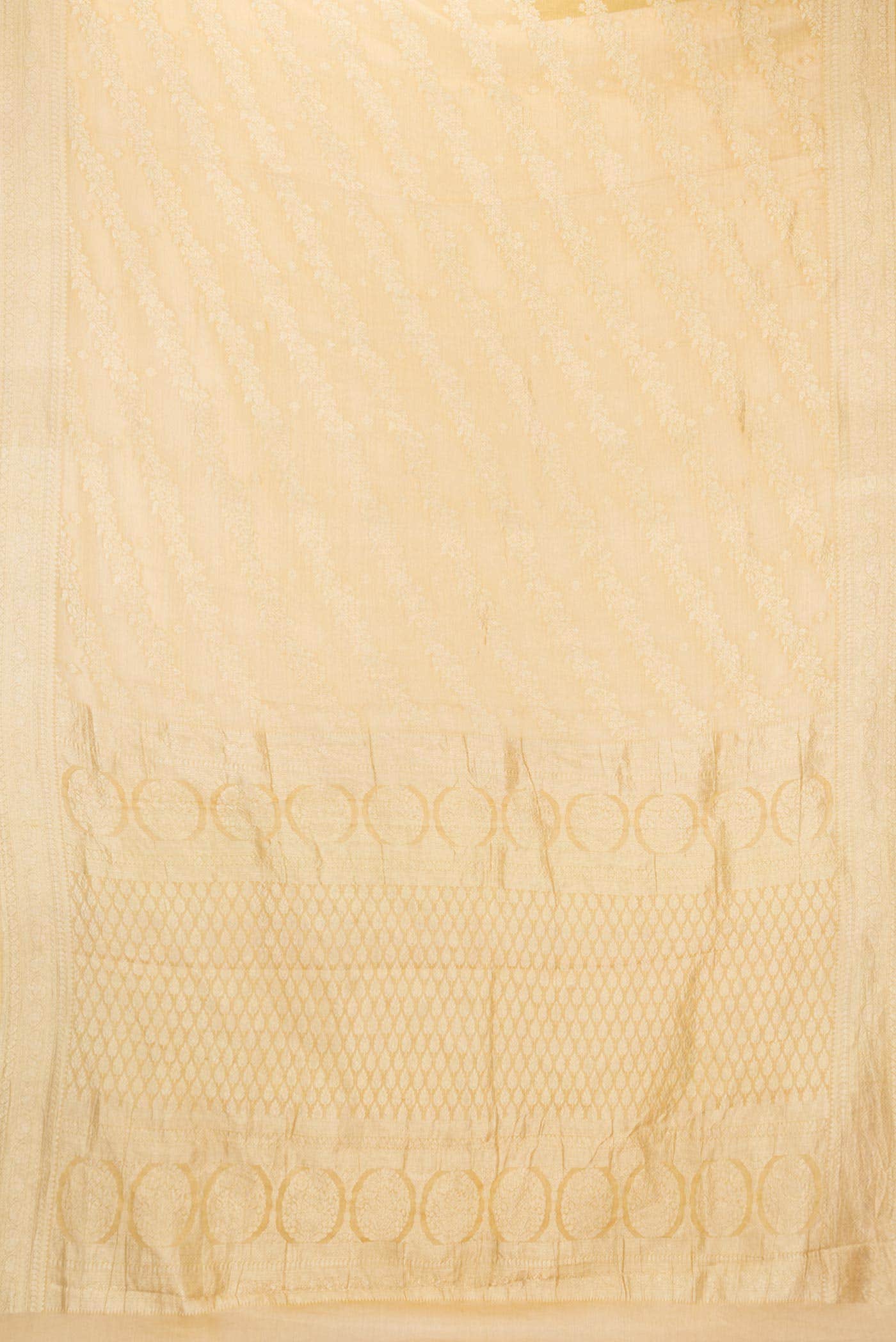 Gold Dual Tone Mysore Georgette Saree