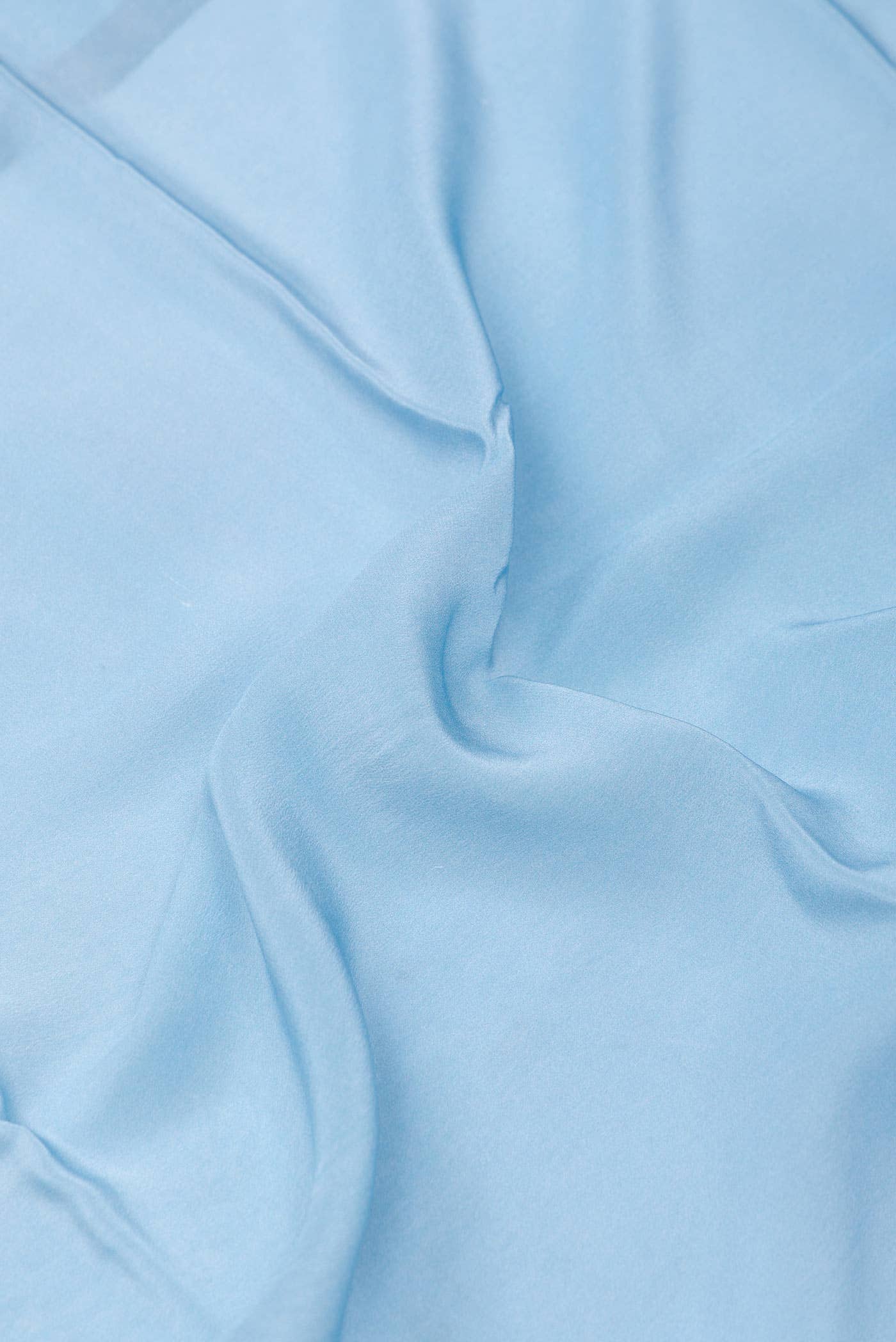 Light Blue Dual Tone Mysore Crepe Saree