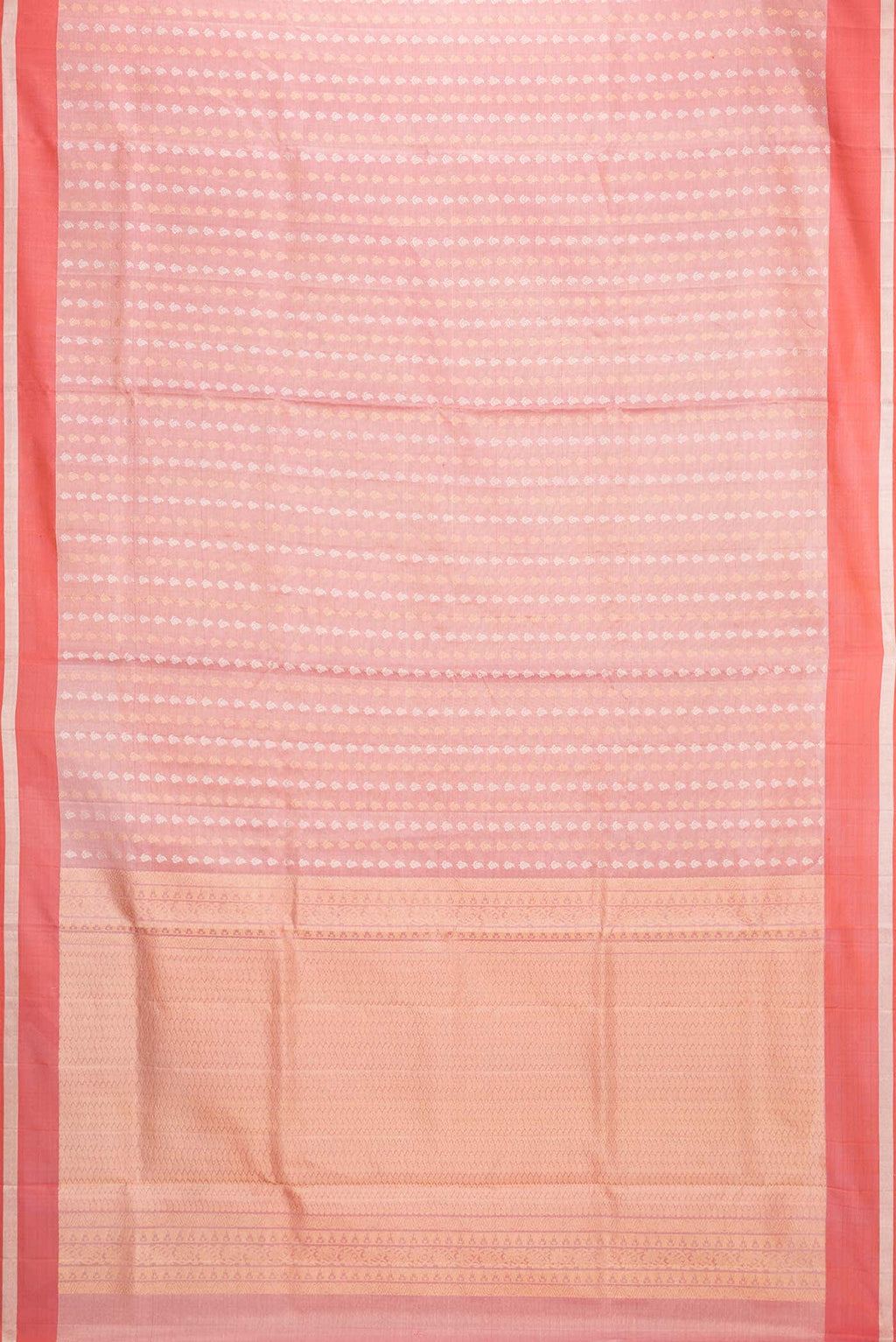 Pink Dual Tone Soft Silk Saree