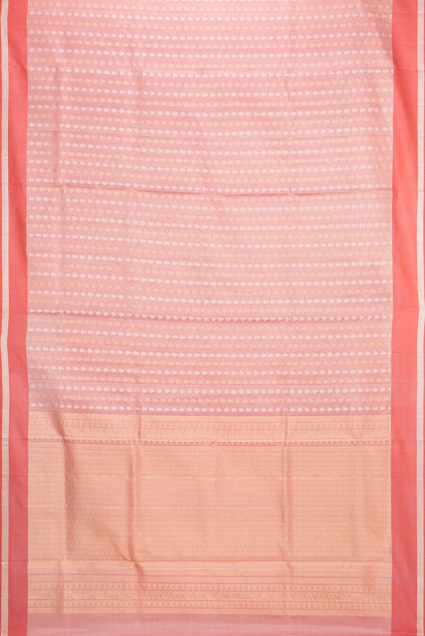 Pink Dual Tone Soft Silk Saree