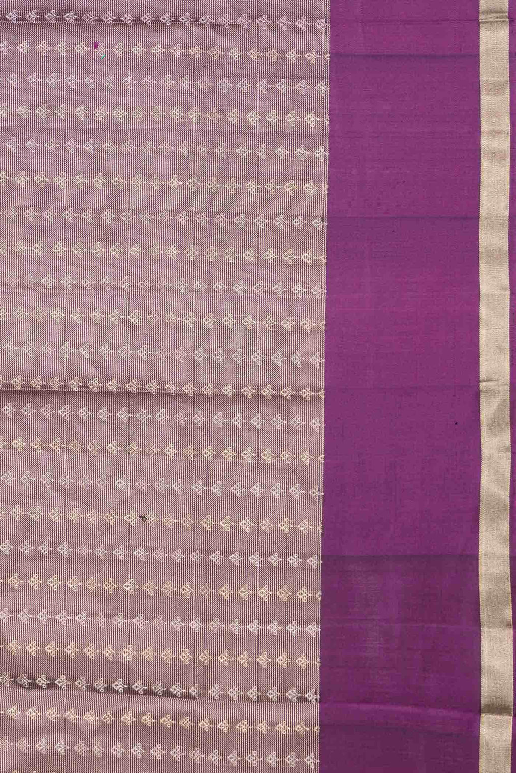Burgundy Dual Tone Soft Silk Saree