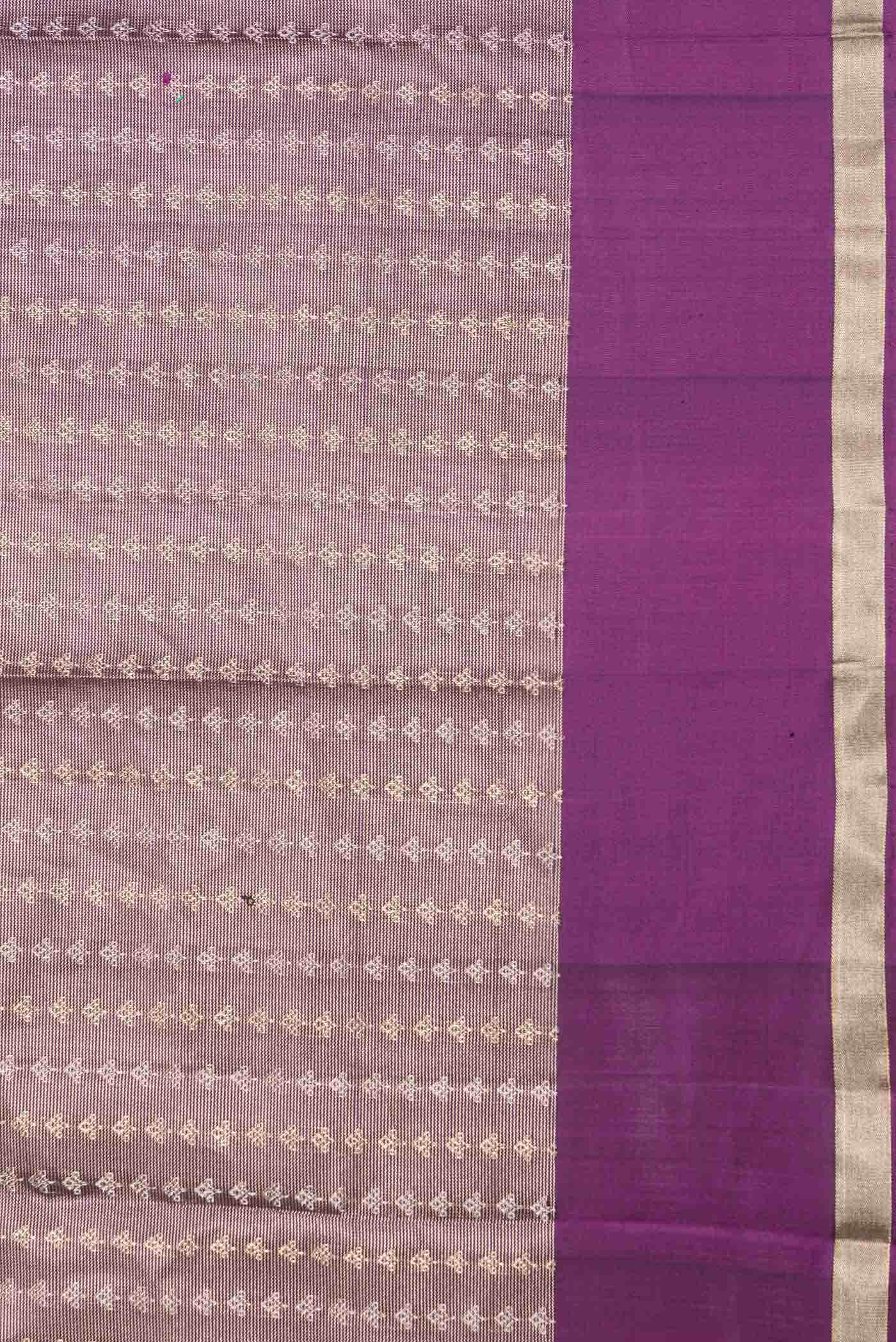 Burgundy Dual Tone Soft Silk Saree