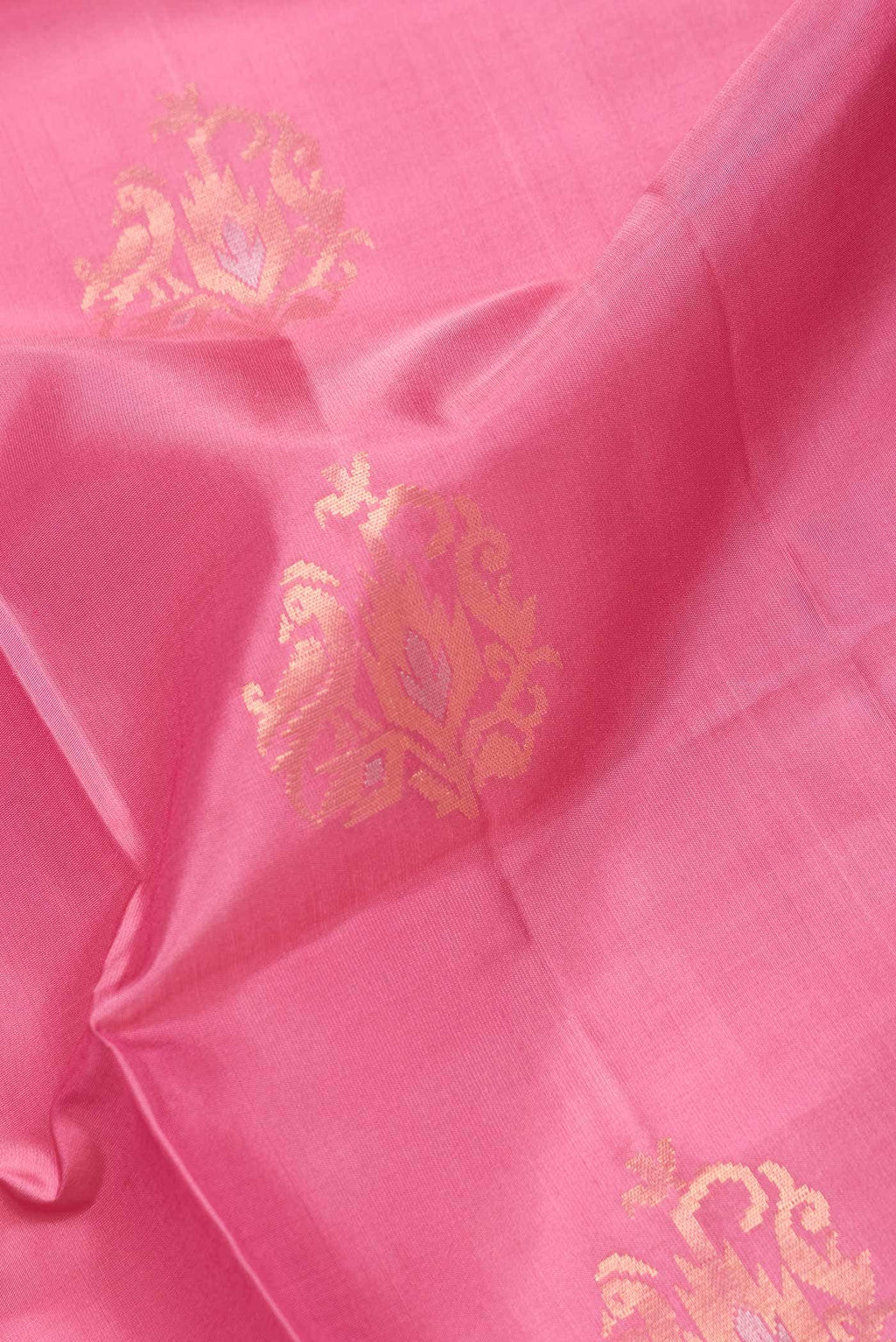 Pink Dual Tone Soft Silk Saree