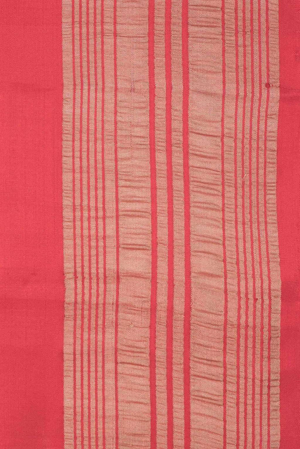 Red Dual Tone Soft Silk Saree