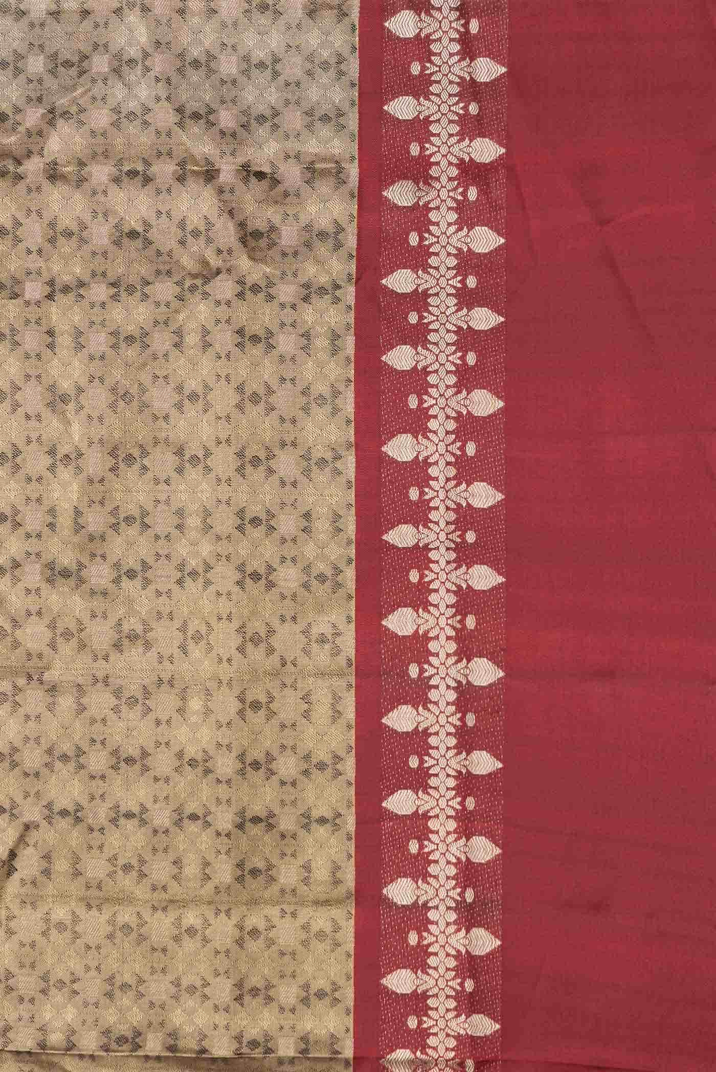 Mehandi Green Dual Tone Soft Silk Saree