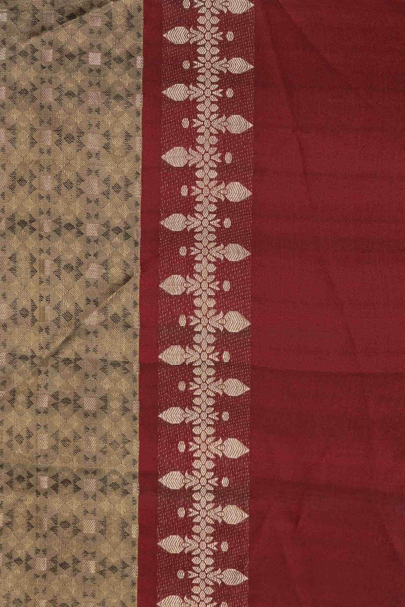 Mehandi Green Dual Tone Soft Silk Saree