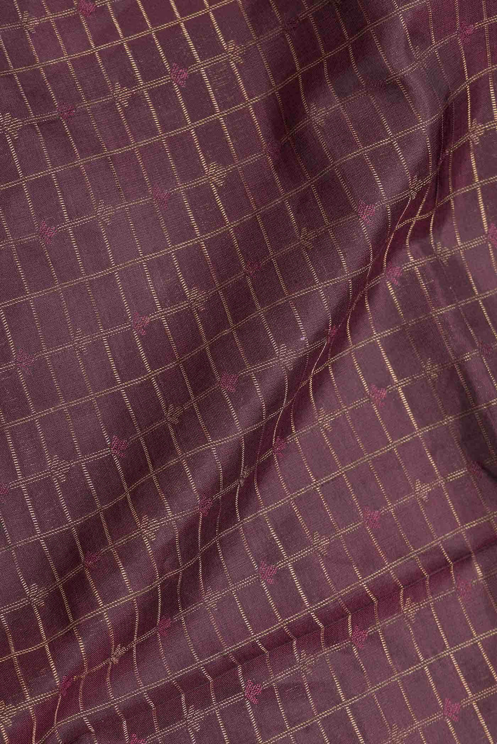 Burgundy Dual Tone Soft Silk Saree