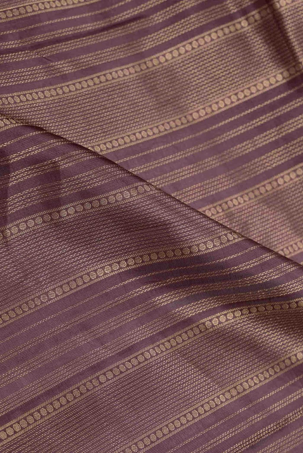 Brown Dual Tone Soft Silk Saree