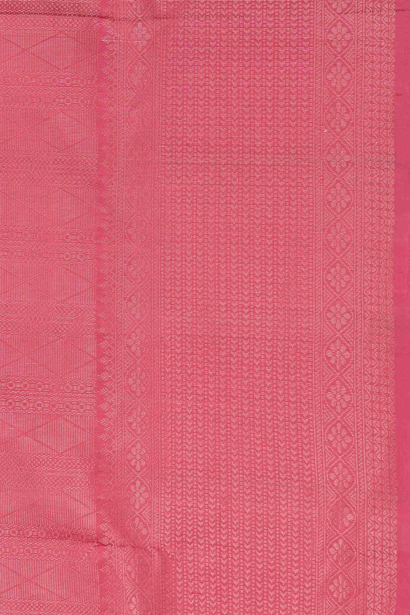 Pink Dual Tone Soft Silk Saree