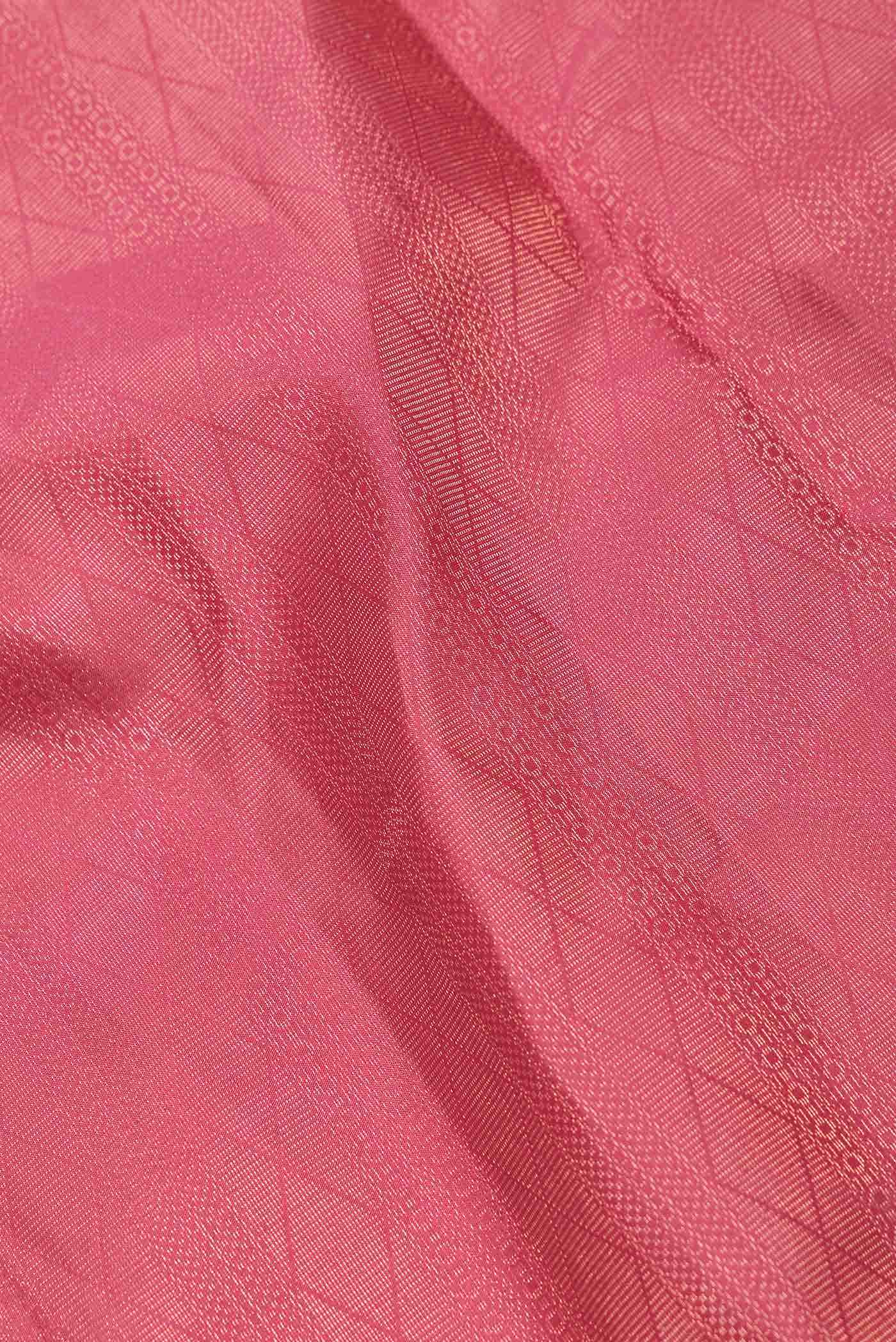 Pink Dual Tone Soft Silk Saree
