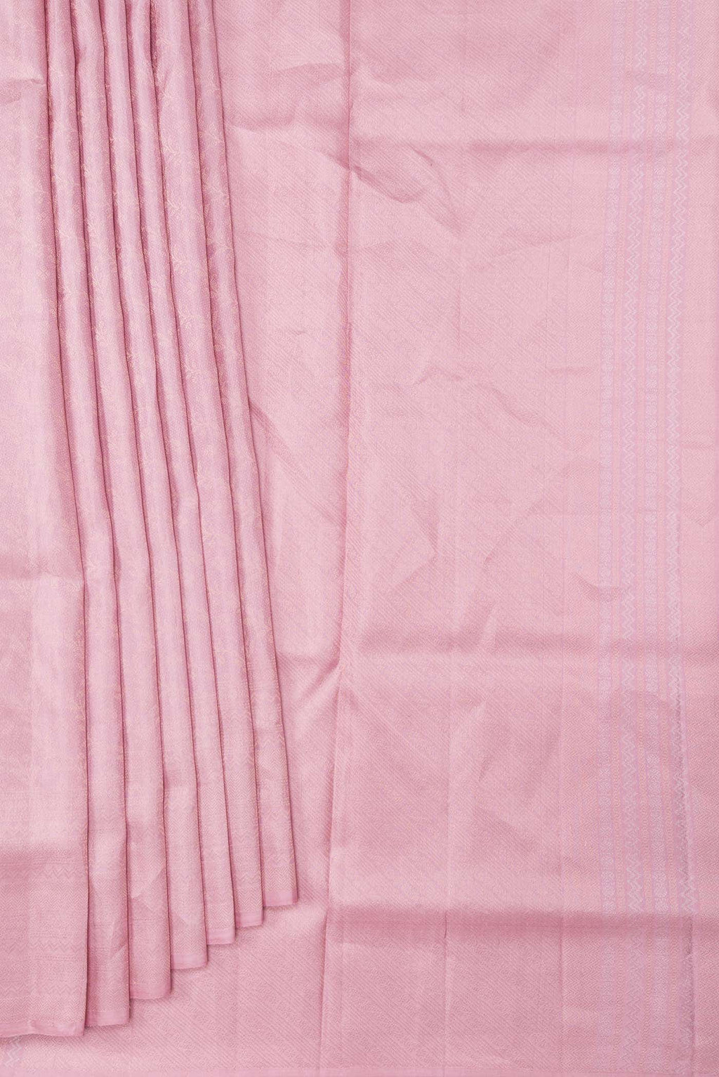 Pink Dual Tone Soft Silk Saree