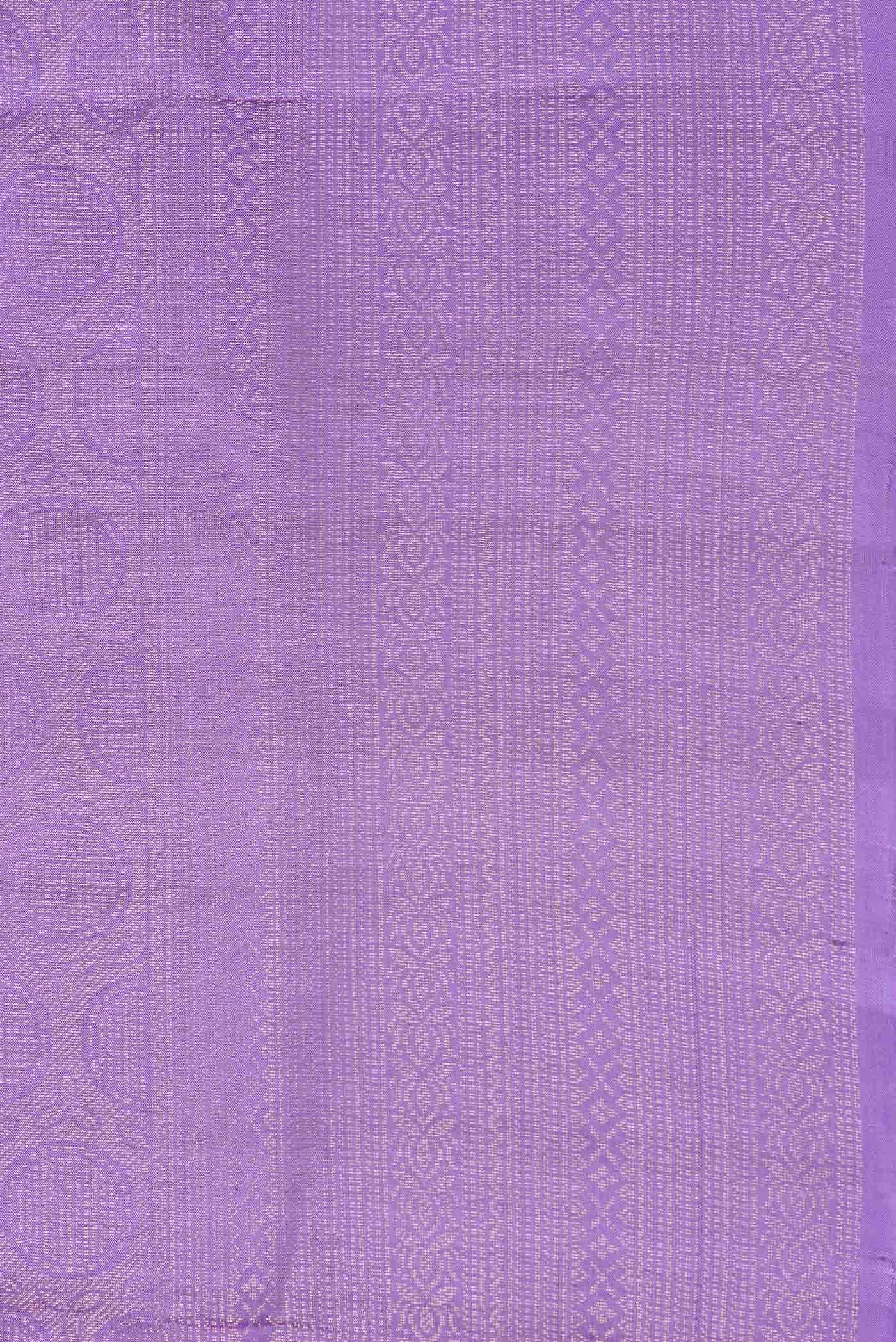 Lavender Dual Tone Soft Silk Saree