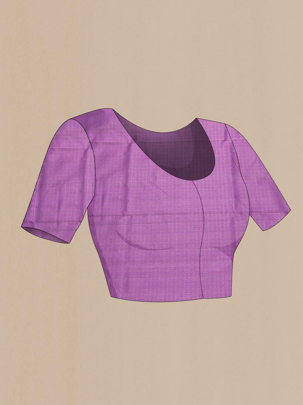 Purple Dual Tone Soft Silk Saree