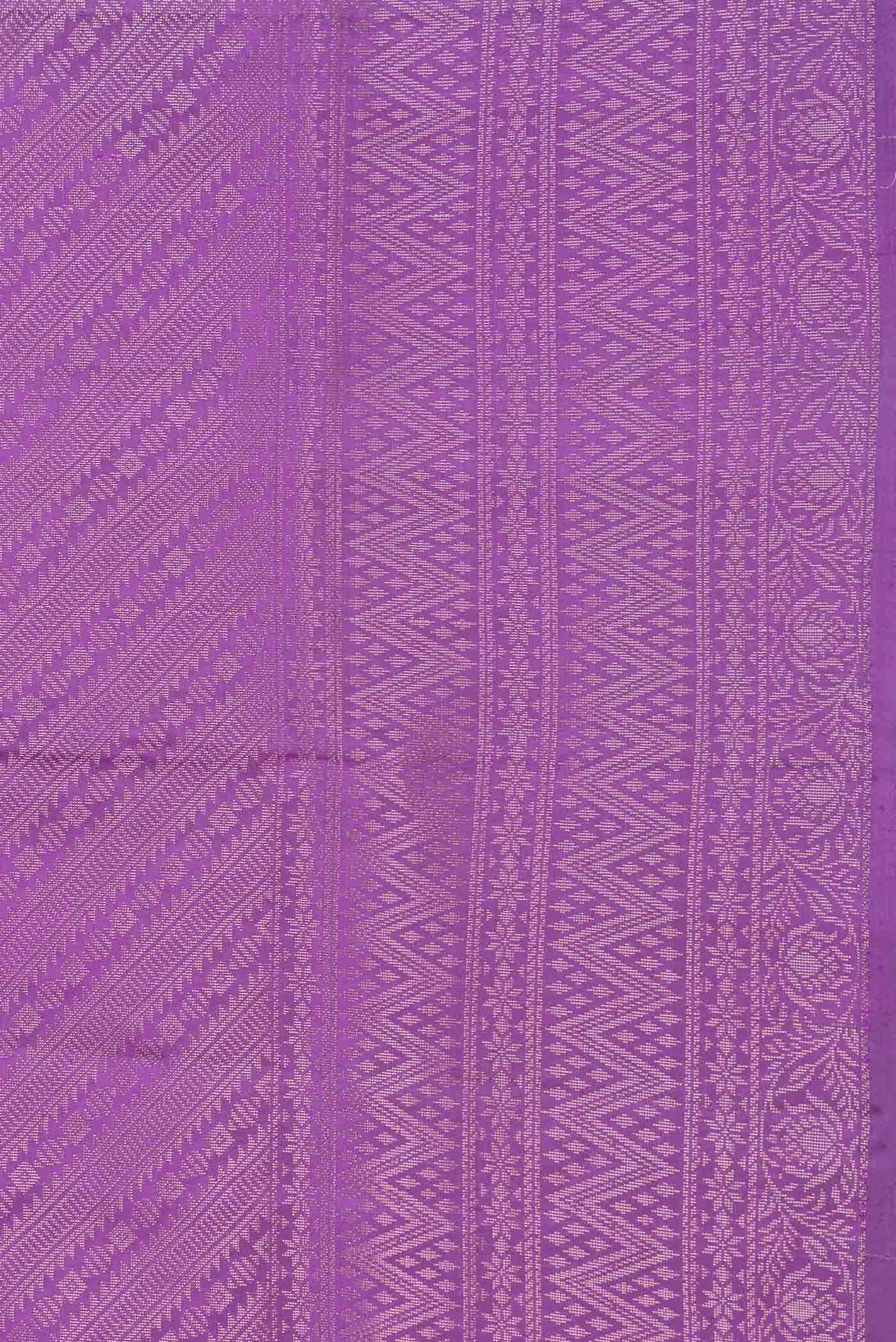 Purple Dual Tone Soft Silk Saree