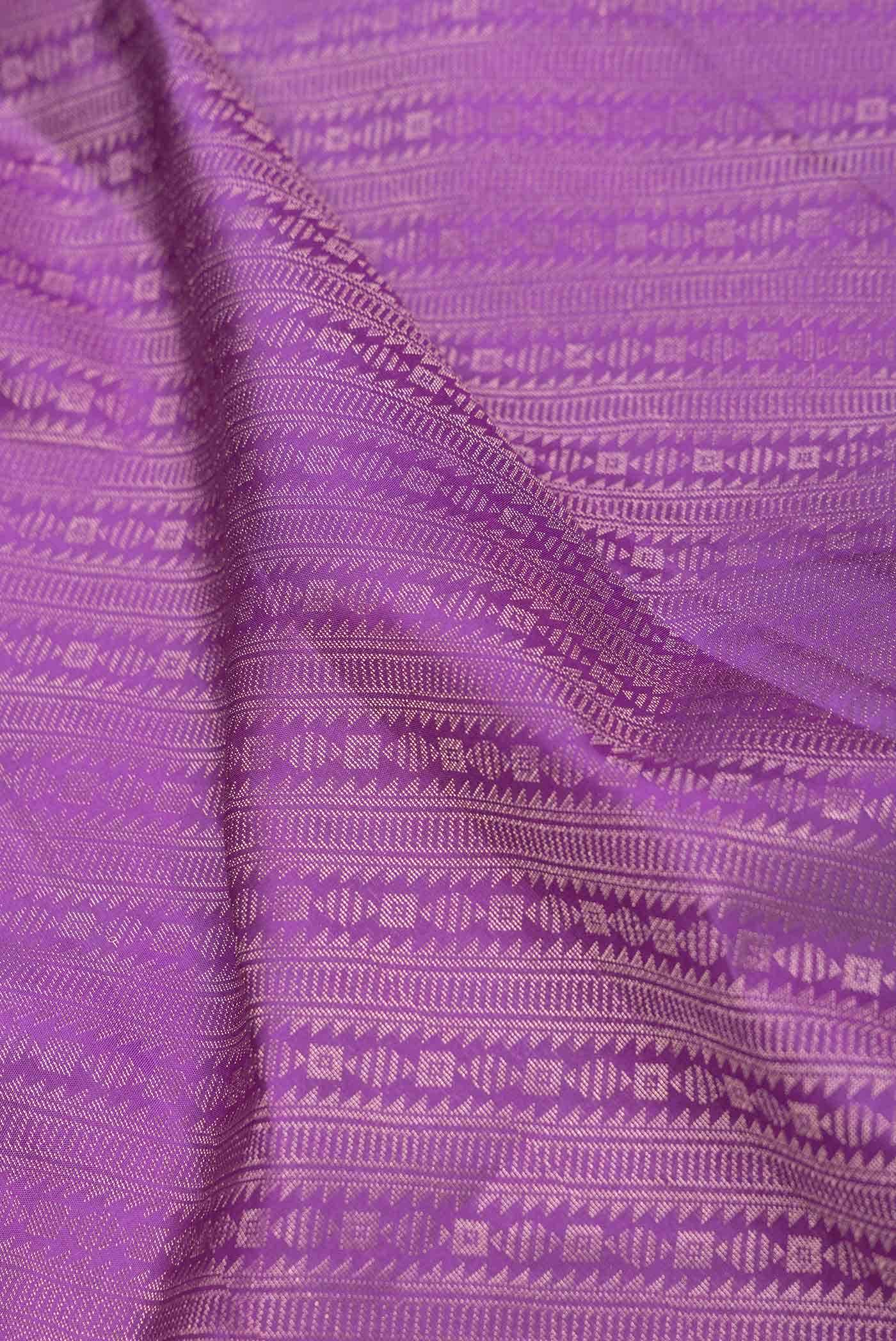 Purple Dual Tone Soft Silk Saree