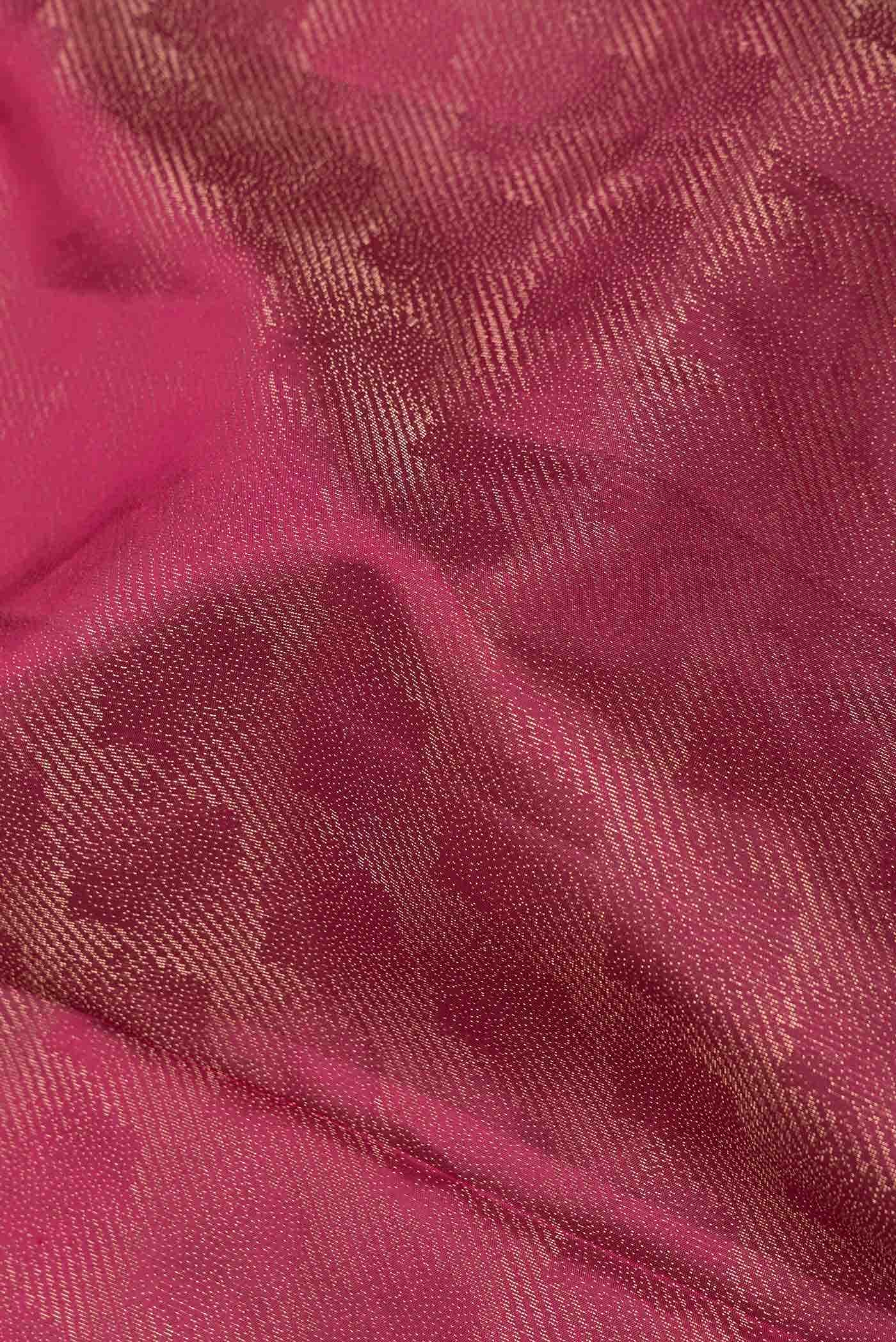 Dark Pink Dual Tone Soft Silk Saree