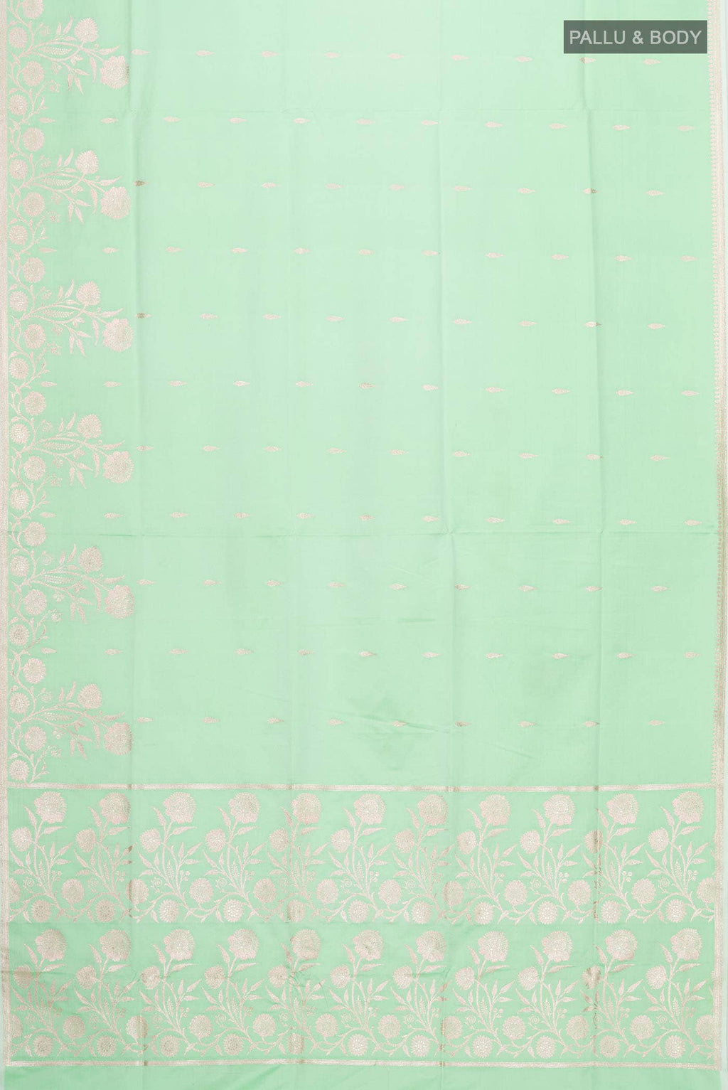 Green Banarasi Silk Saree