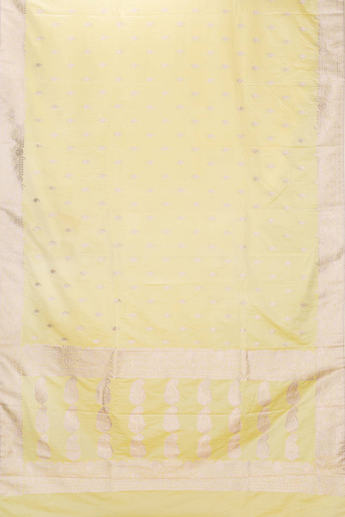 Sandal Dual Tone Blended Banarasi Silk Saree