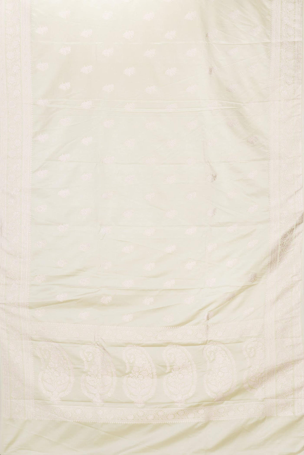 Dark Beige Dual Tone Blended Banarasi Silk Saree
