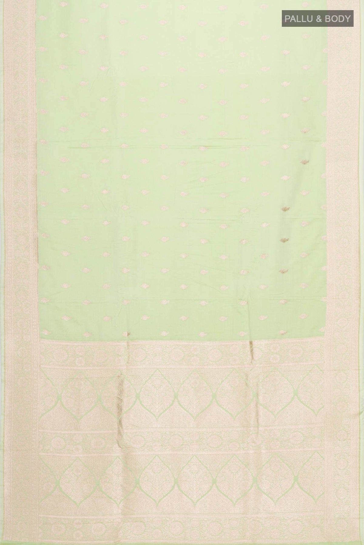 Green Banarasi Silk Saree