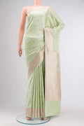 Green Banarasi Silk Saree