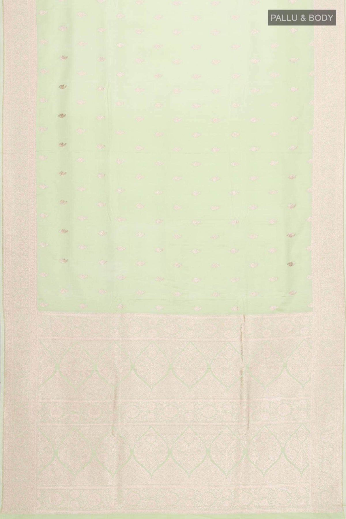 Green Banarasi Silk Saree