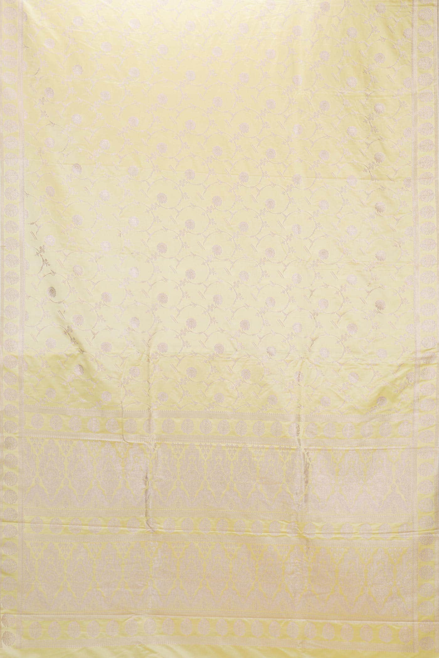 Sandal Dual Tone Blended Banarasi Silk Saree