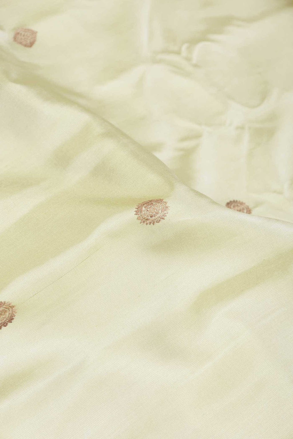 Pista Green Gadwal Silk Saree
