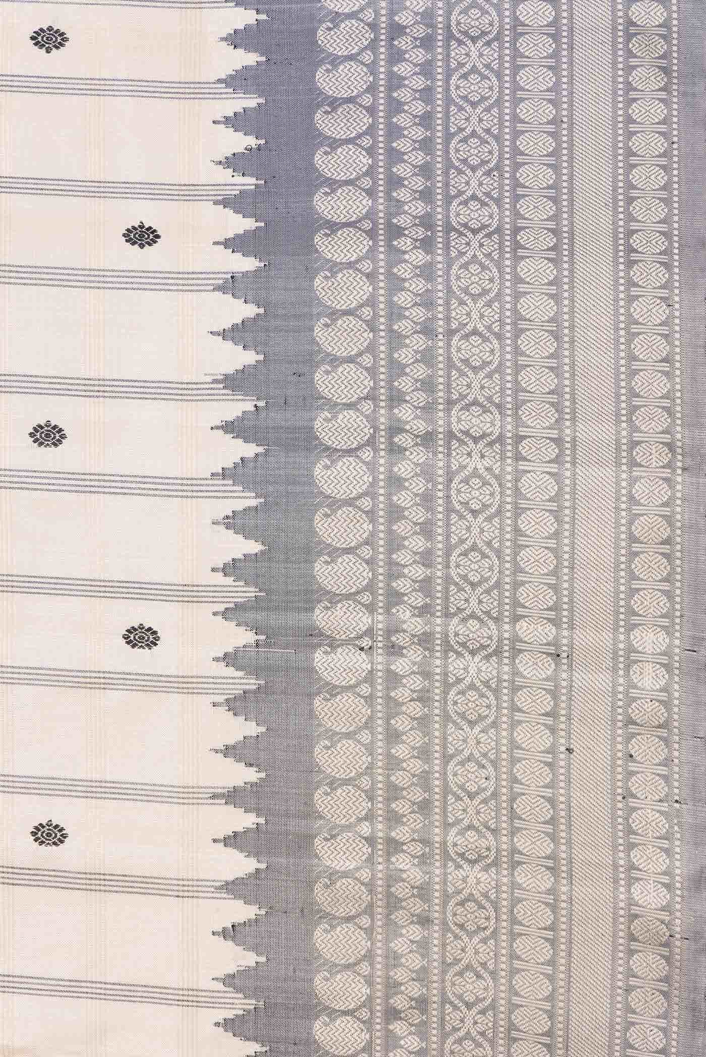 Sandal Dual Tone Gadwal Silk Saree