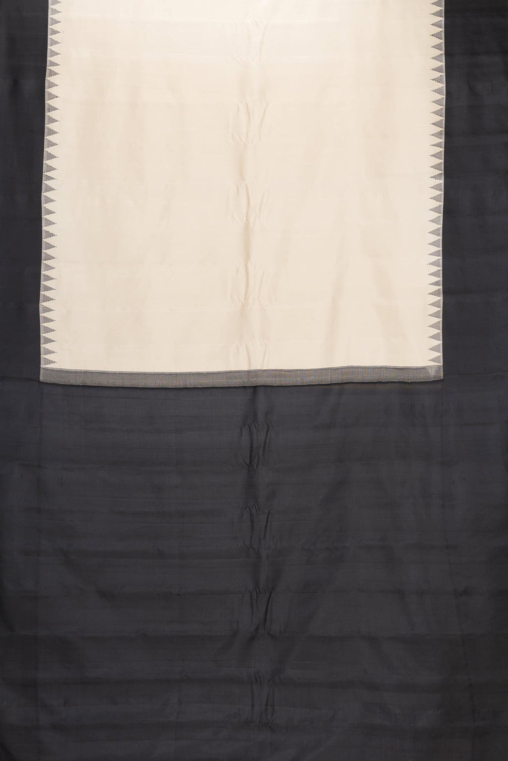 Beige Dual Tone Gadwal Silk Saree