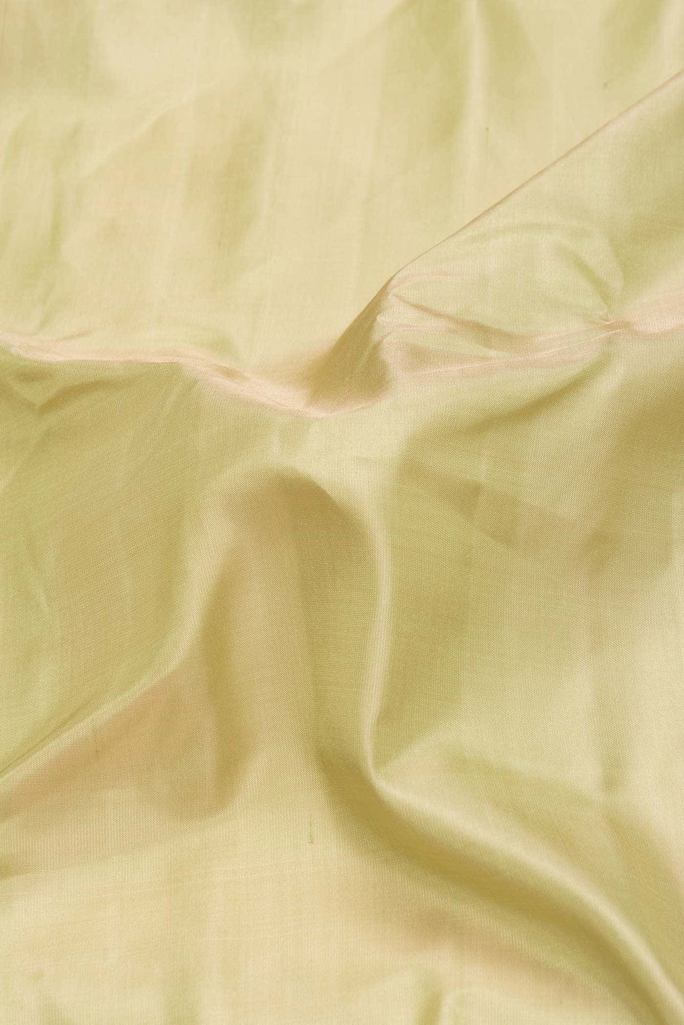 Pista Green Dual Tone Gadwal Silk Saree