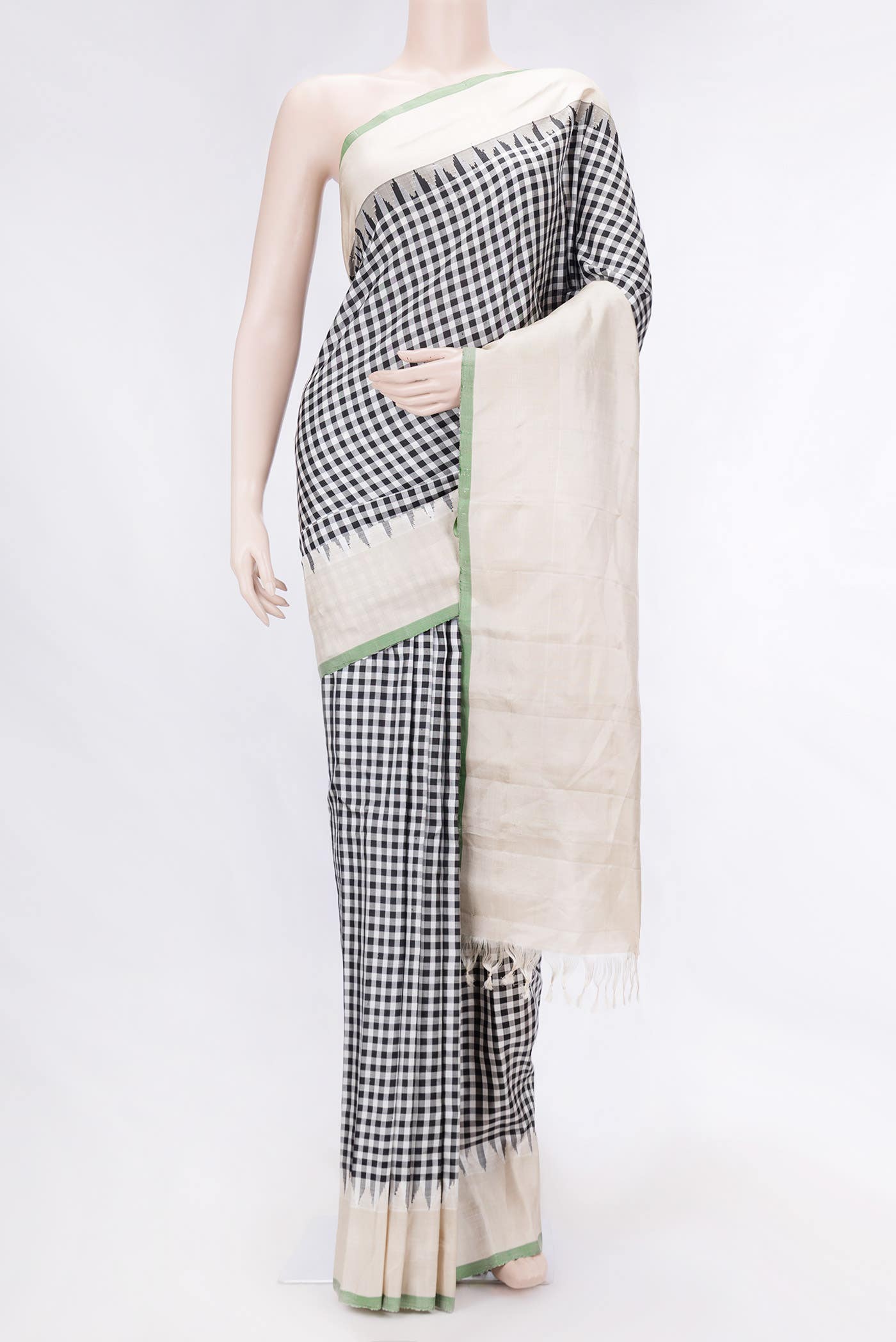 Multi Gadwal Silk Saree