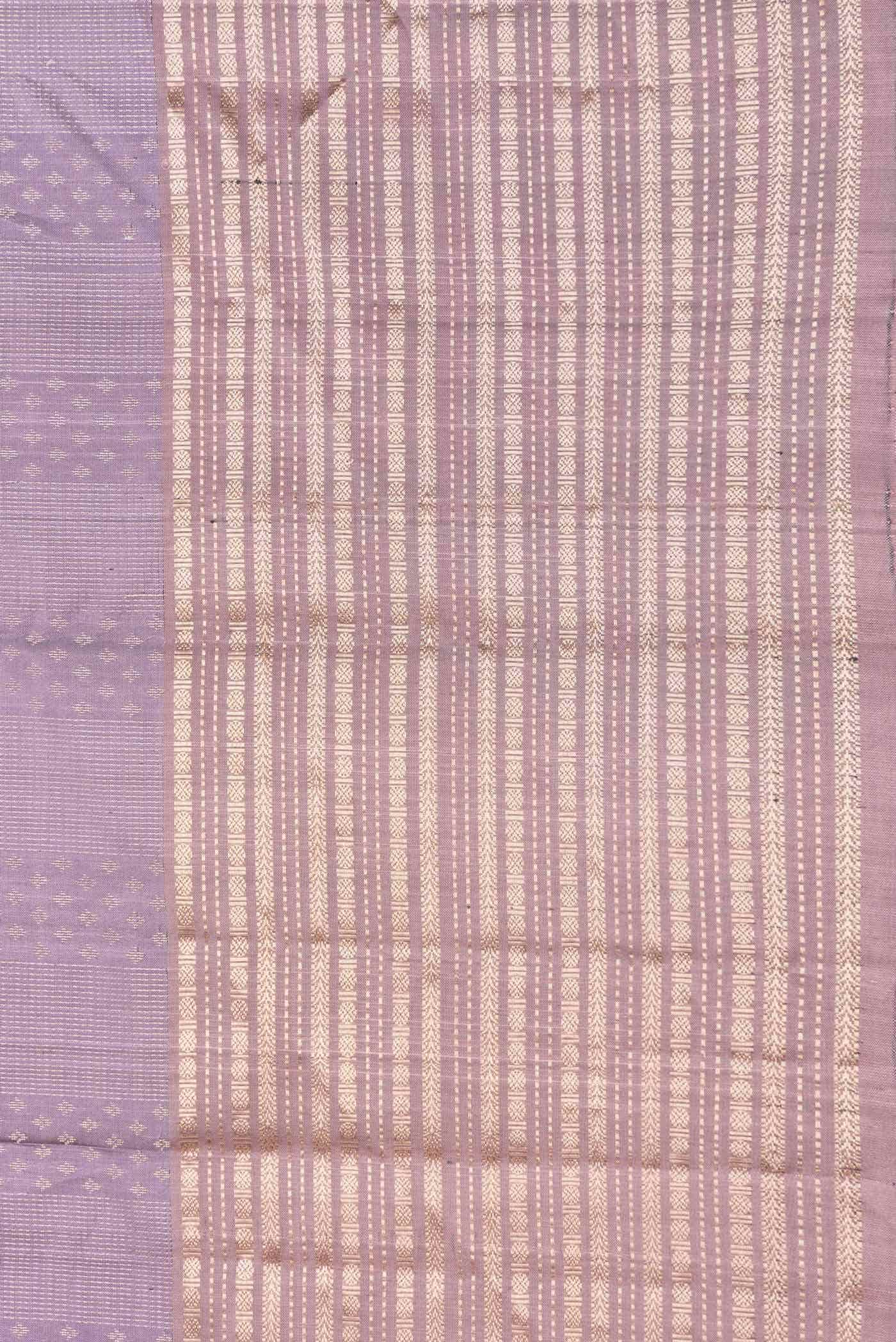 Lavender Dual Tone Kanchipuram Silk Saree