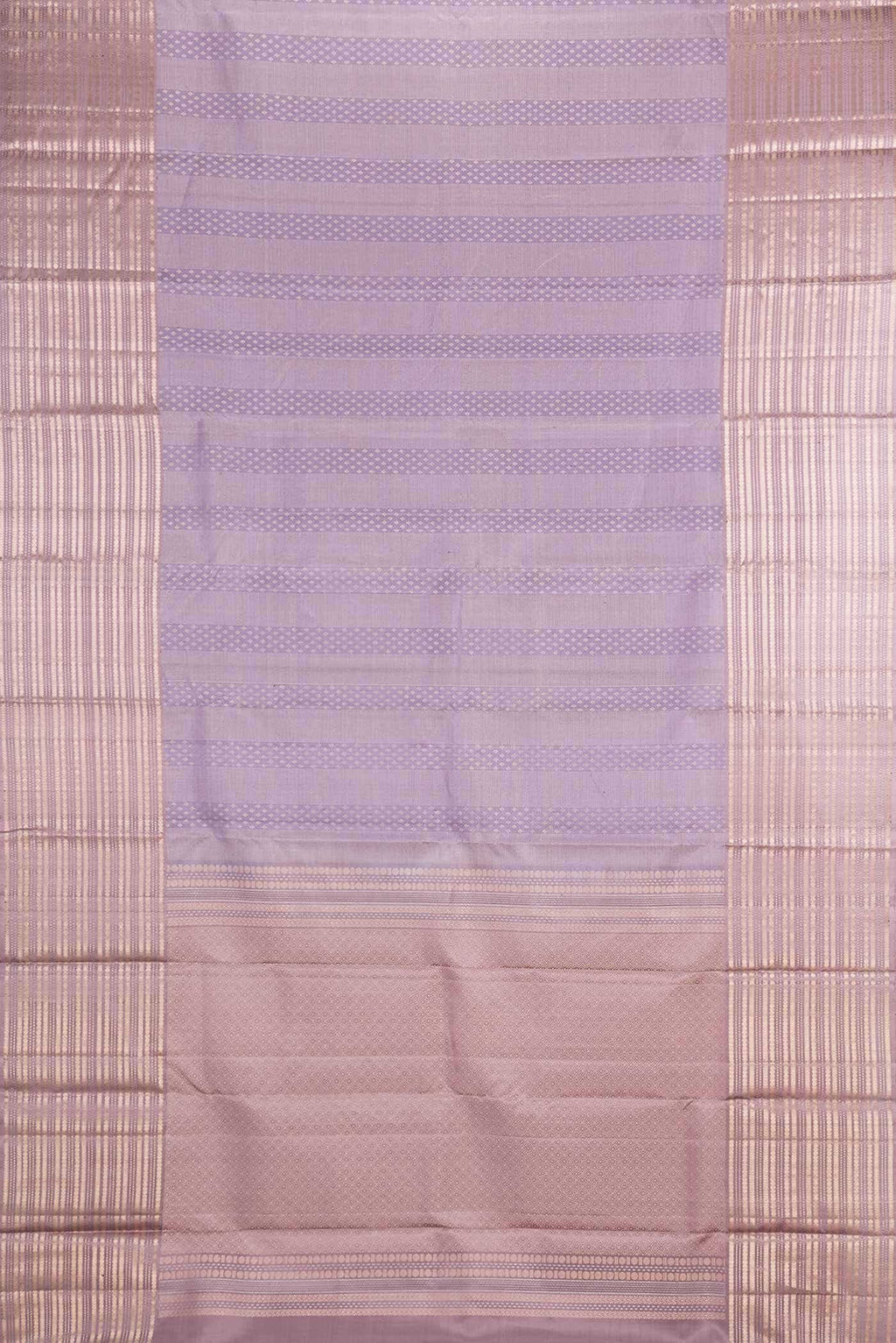 Lavender Dual Tone Kanchipuram Silk Saree